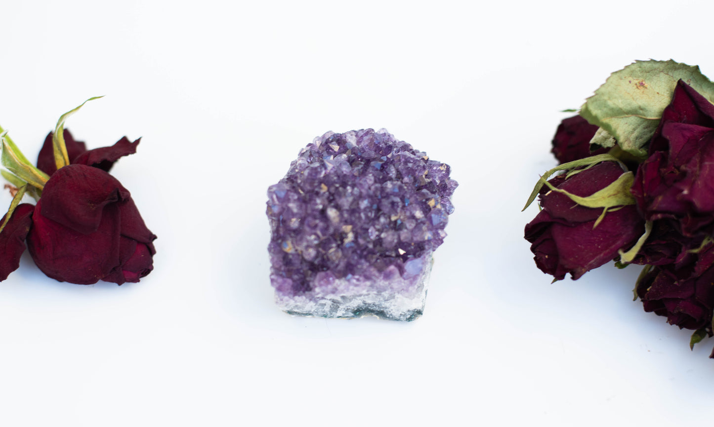 Amethyst Polished Tower – Intuition, Protection & Third Eye Healing Crystal