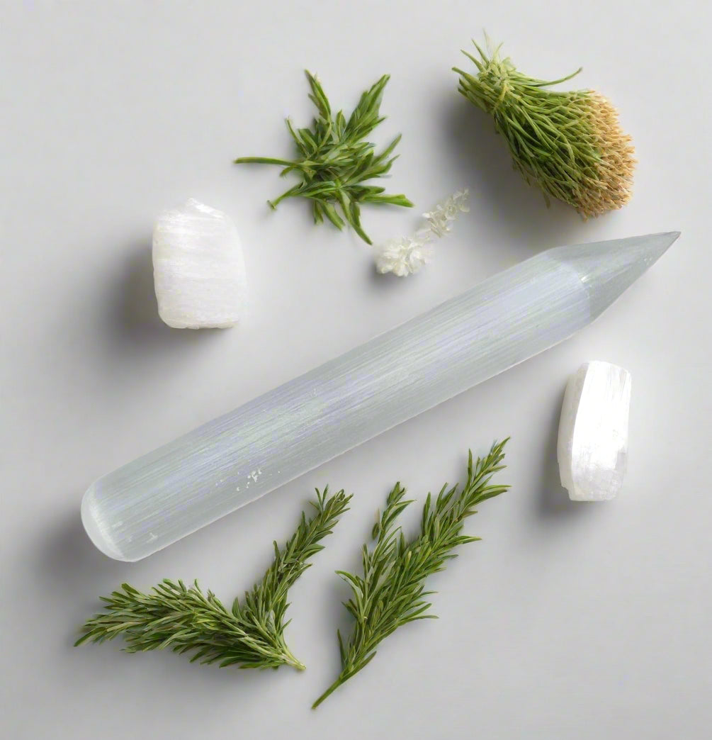 Selenite Wand