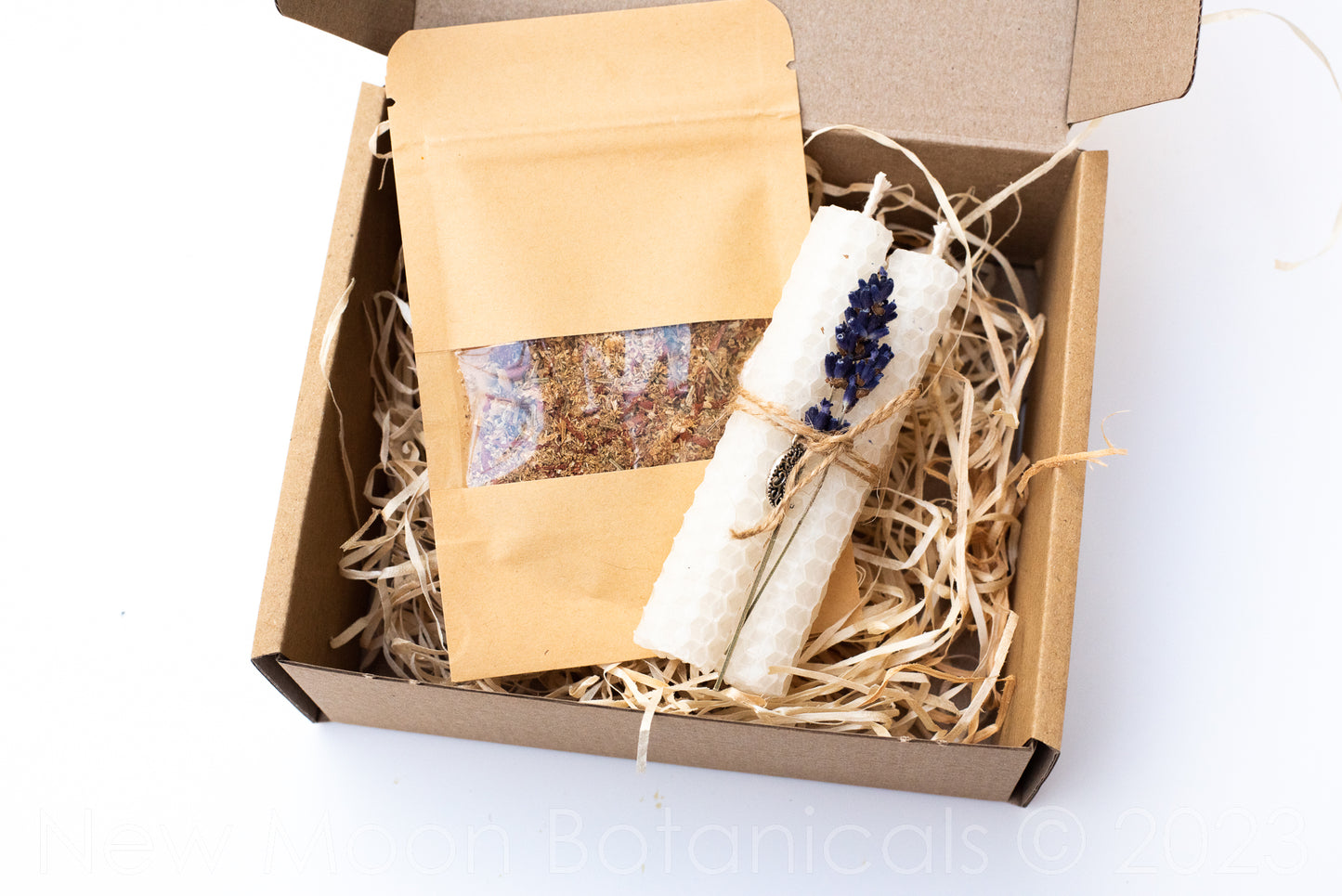 Imbolc Beeswax Candle