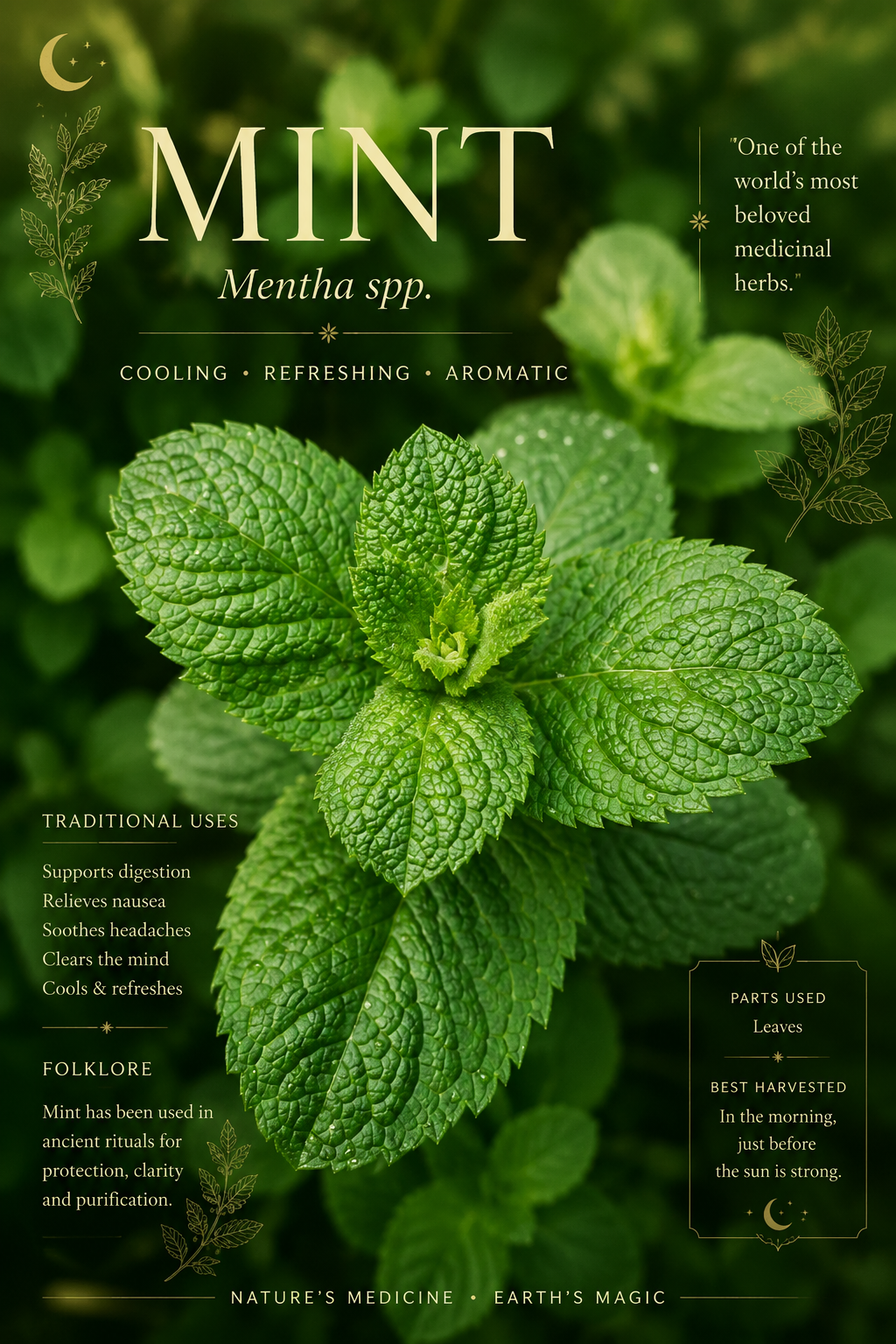 Peppermint (Mentha × piperita): Benefits, Traditional Uses, Folklore & How to Grow, Harvest and Preserve This Refreshing Herb