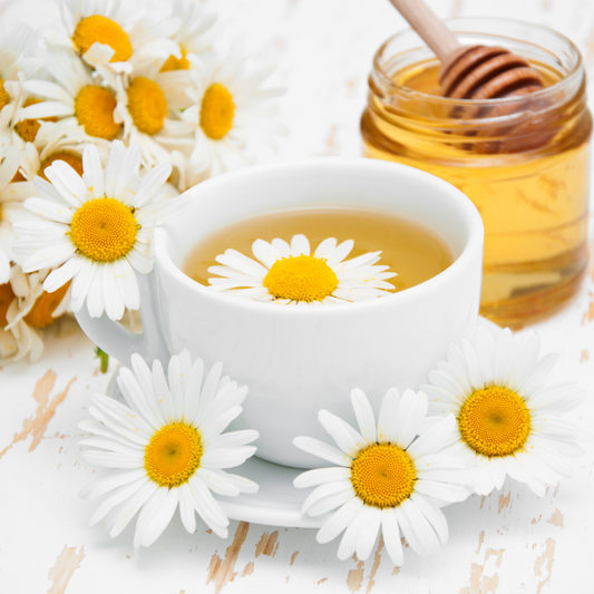 Harnessing the Herbal Trio: Chamomile, Dandelion Root, and Cinnamon for Digestive Bliss.
