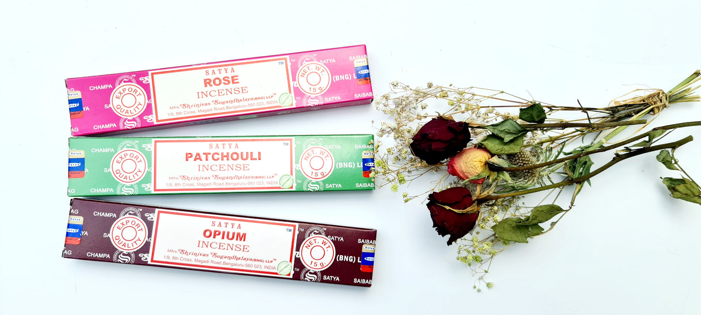 Satya Opium Incense – Exotic & Mysterious Fragrance