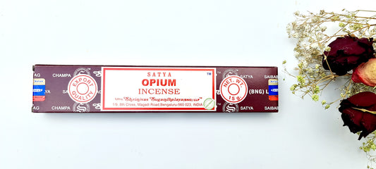Satya Opium Incense – Exotic & Mysterious Fragrance