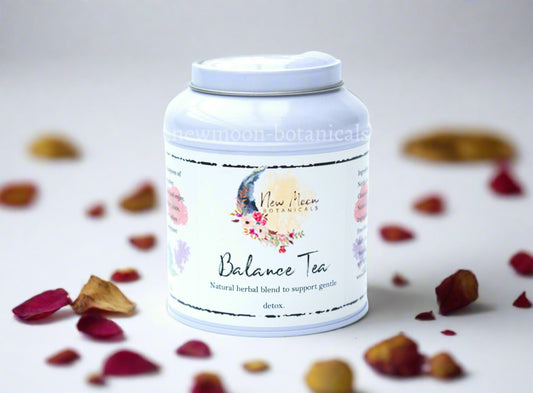 handcrafted loose leaf herbal blend for inner balance