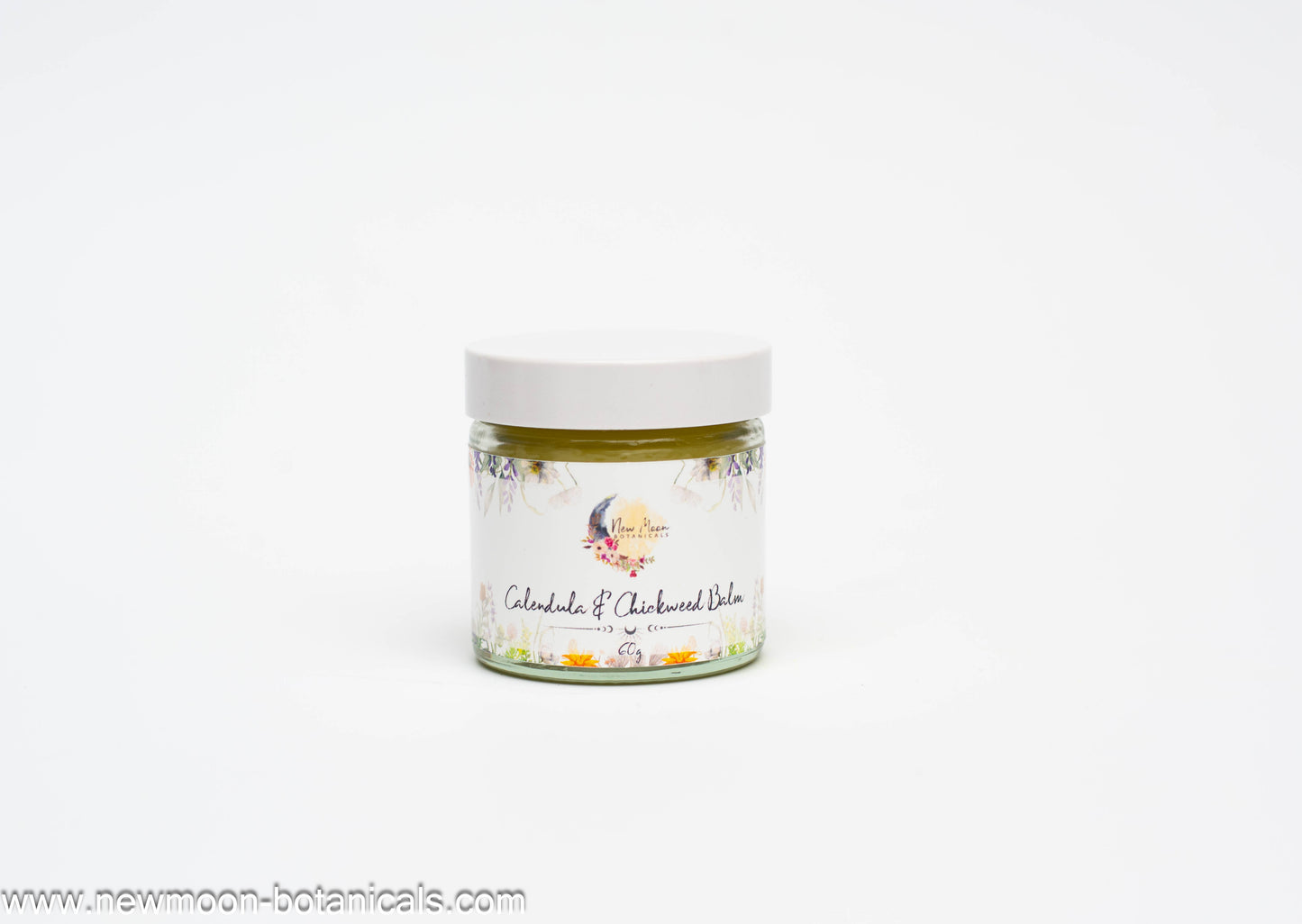 Calendula & Chickweed Balm | Natural Moisturising Skin Balm | Healing Skin Balm