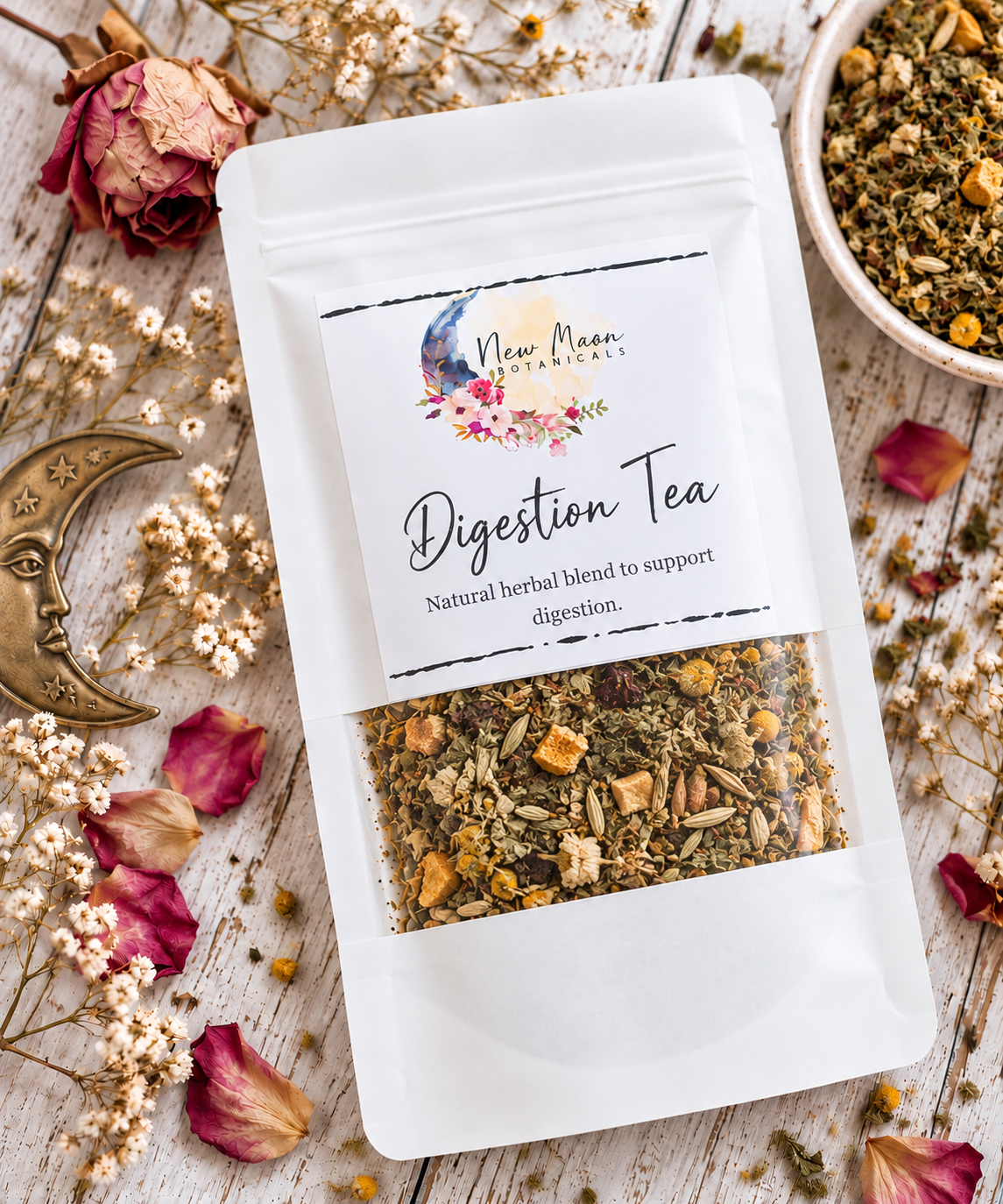 Digestion herbal tea blend