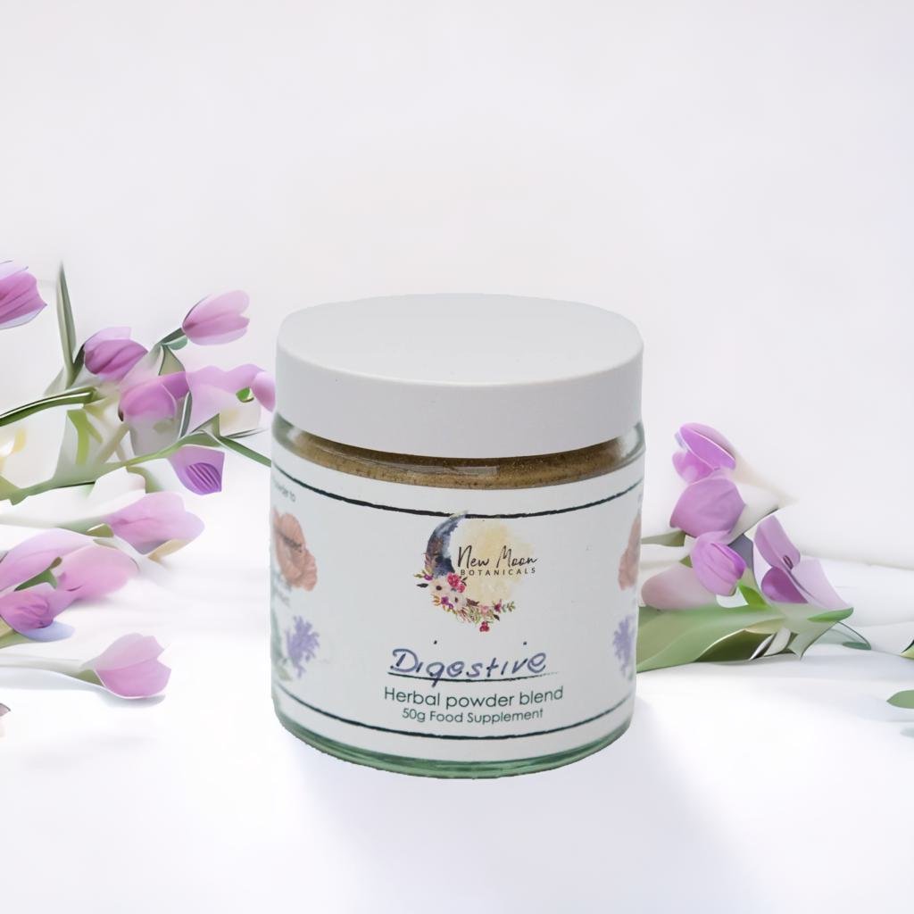 gut-friendly powder with marshmallow and cinnamon

