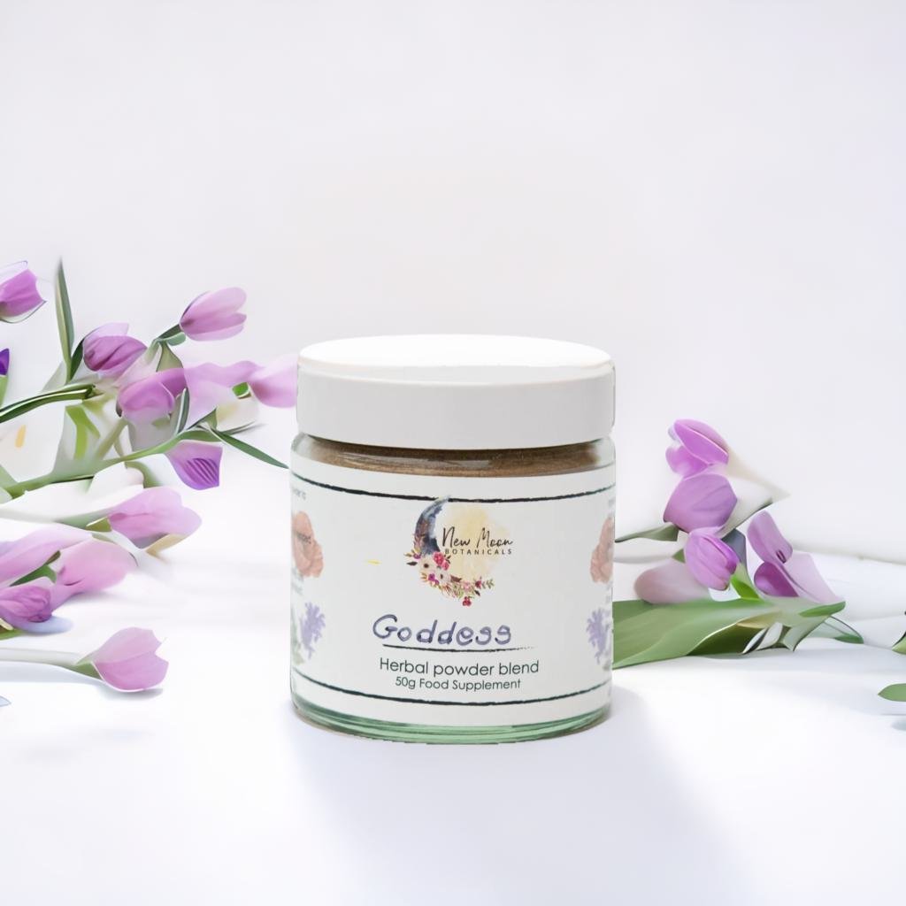 rose and chamomile herbal tonic powder

