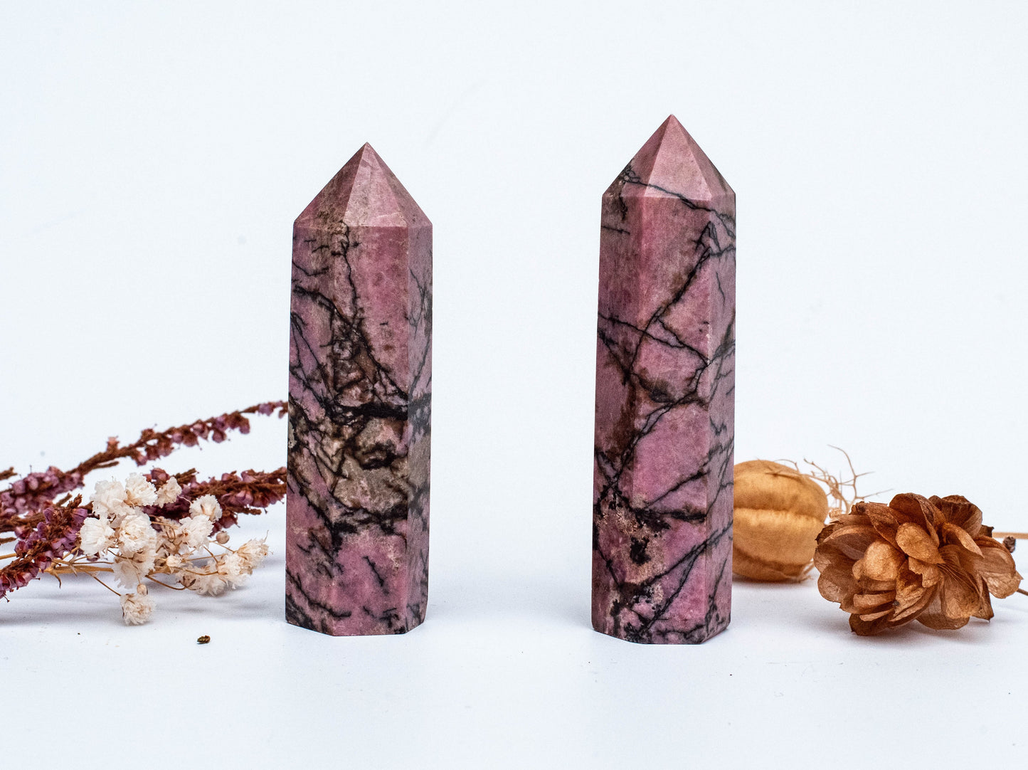 Rhodonite Polished Stone| Self love & Healing | Meditation