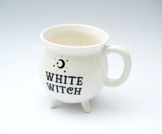White Witch Cauldron Mug