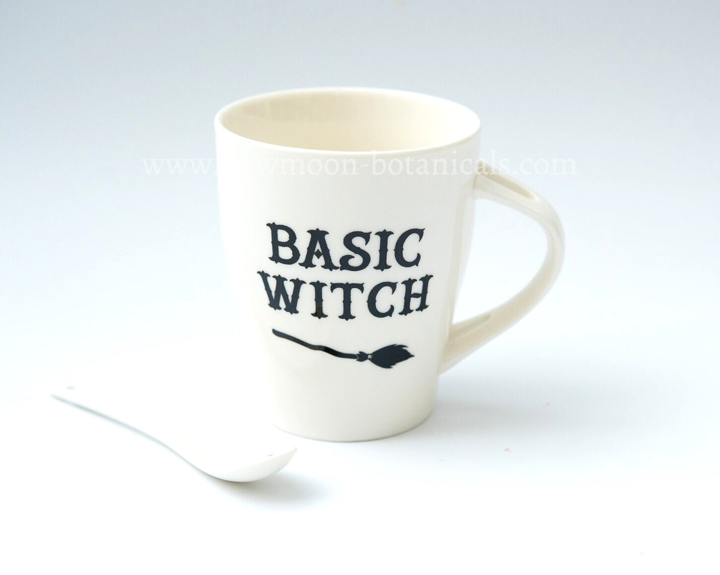 Basic Witch Mug with Stars & Moon Spoon