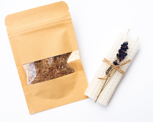 Imbolc Beeswax Candle