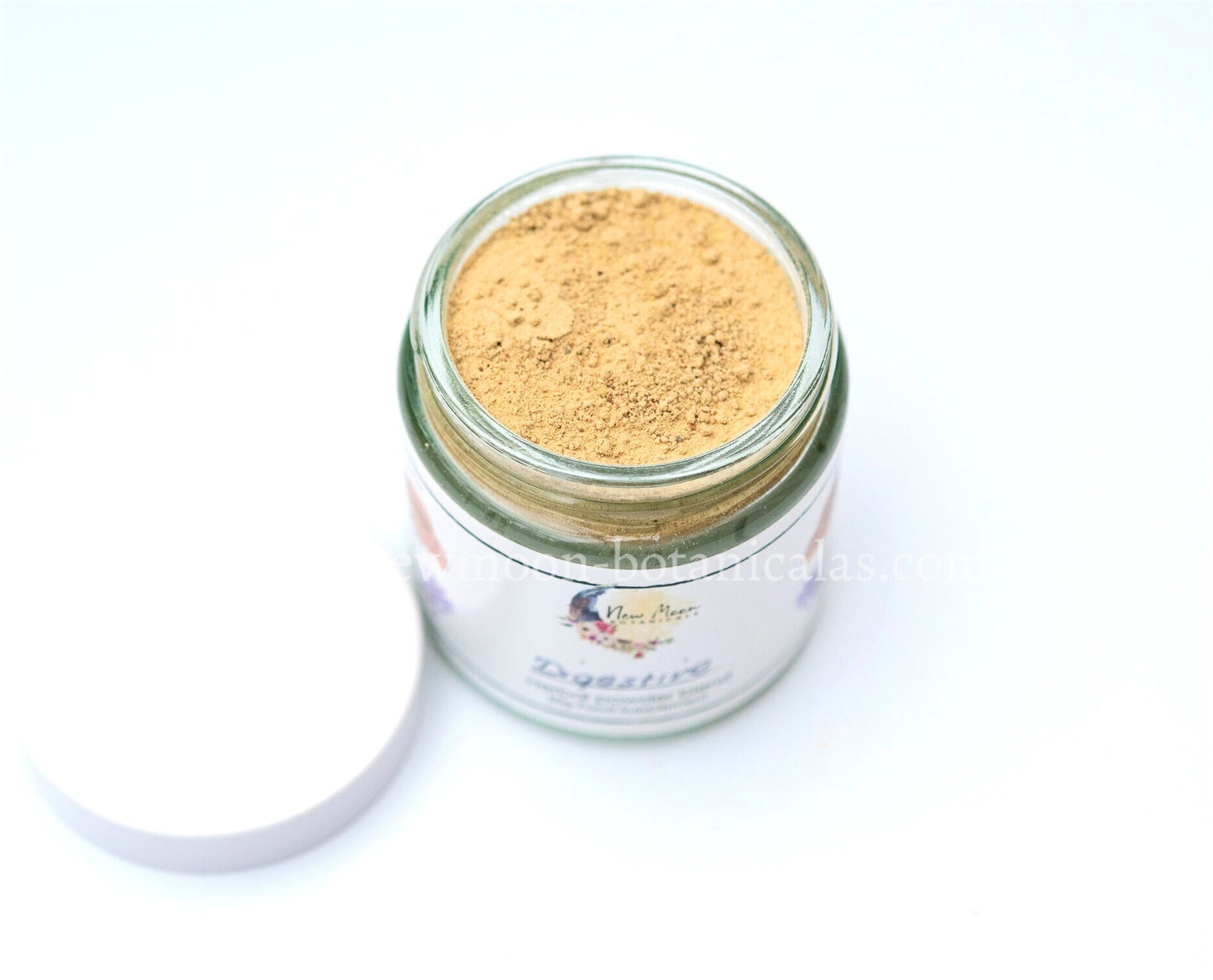 digestion herbal powder with fennel and chamomile


