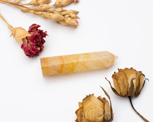 Yellow Calcite Polished Gemstone